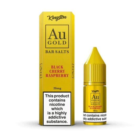 BLACK CHERRY RASPBERRY - Kingston AU Gold 10mL Nic Salt 10-Pack