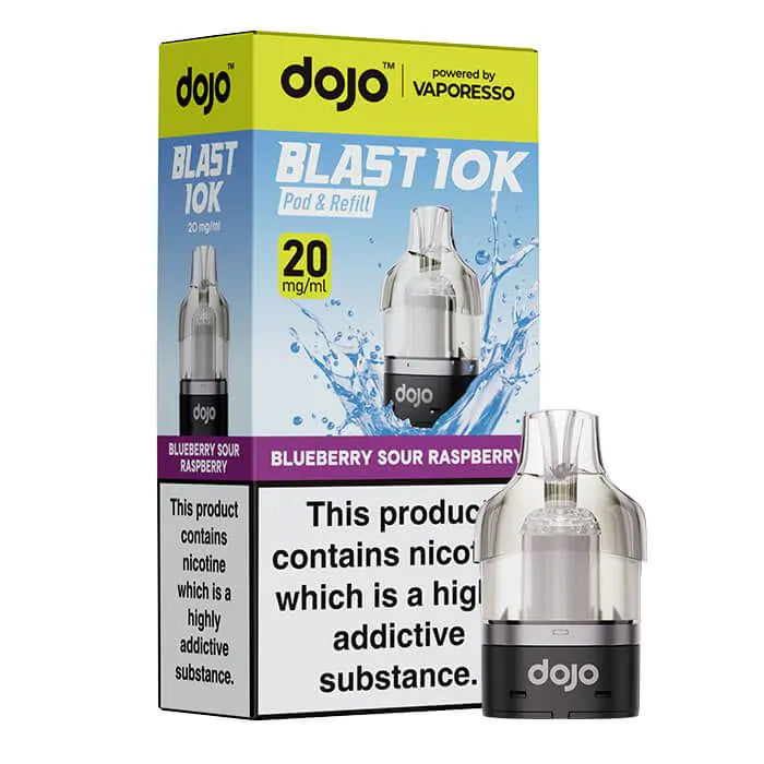 Dojo Blast 10k Prefilled Pod Kit - Blueberry Sour Raspberry