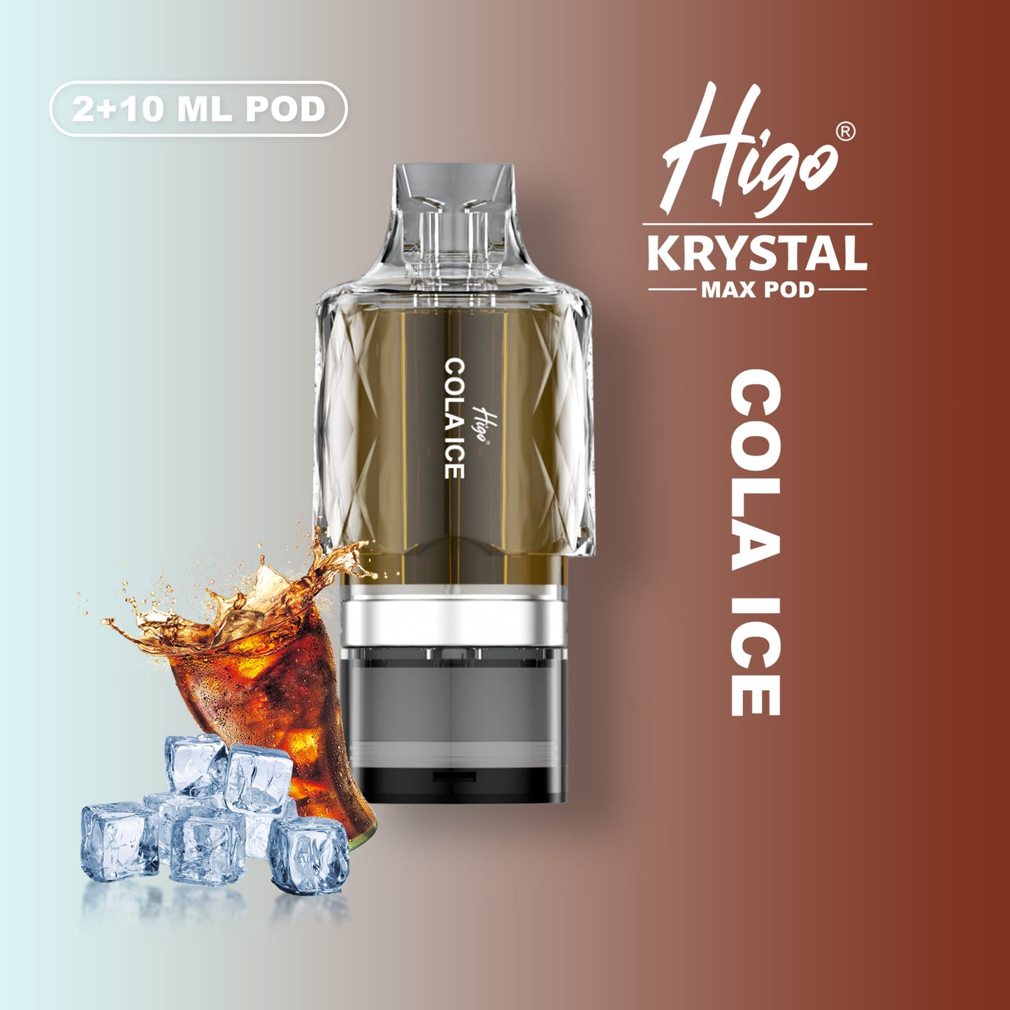 Higo Krystal Max 7500 Prefilled Pod Kit - Cola Ice