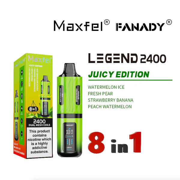 Maxfel Fanady Legend 2400 | 8 In 1 | Juicy Edition