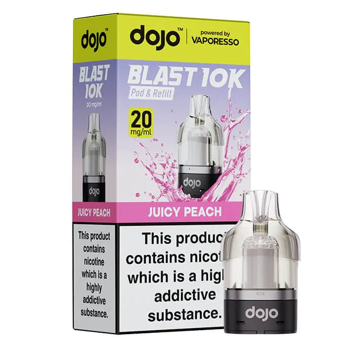 Dojo Blast 10k Prefilled Pod Kit - Juicy Peach