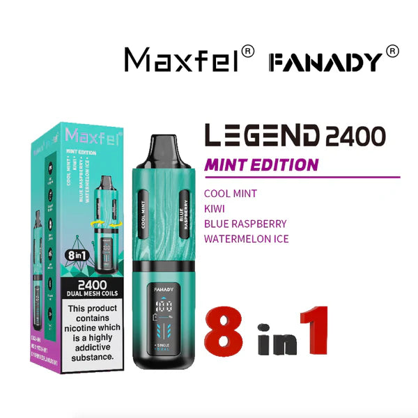 Maxfel Fanady Legend 2400 | 8 In 1 | Mint Edition