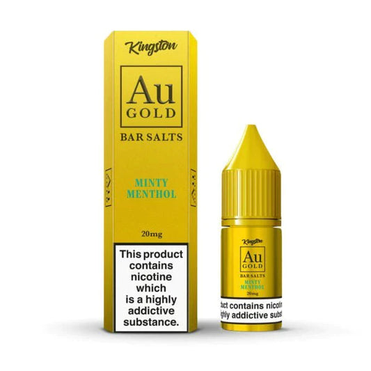 MINTY MENTHOL - Kingston AU Gold 10mL Nic Salt 10-Pack