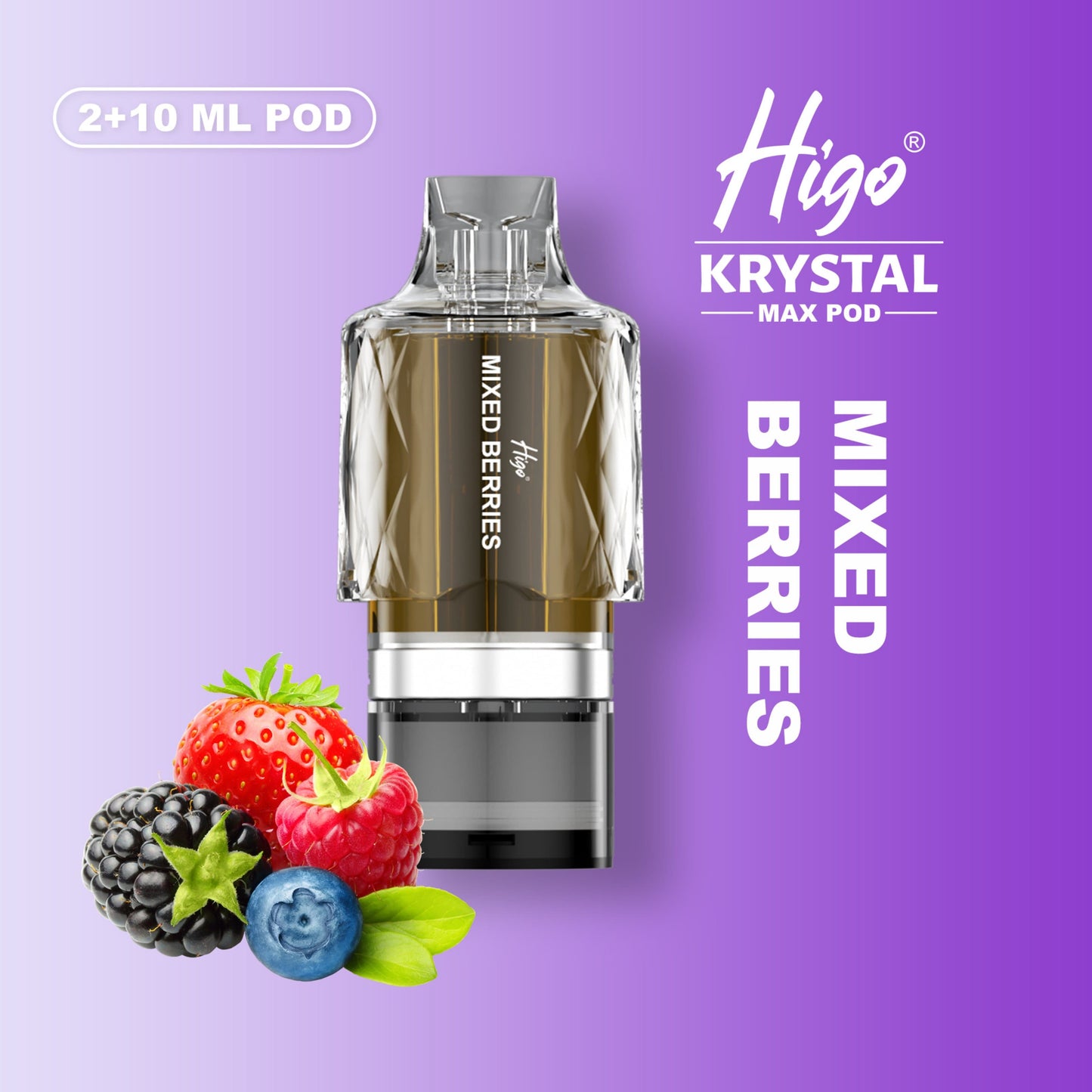 Higo Krystal Max 7500 Prefilled Pod Kit - Mixed Berries