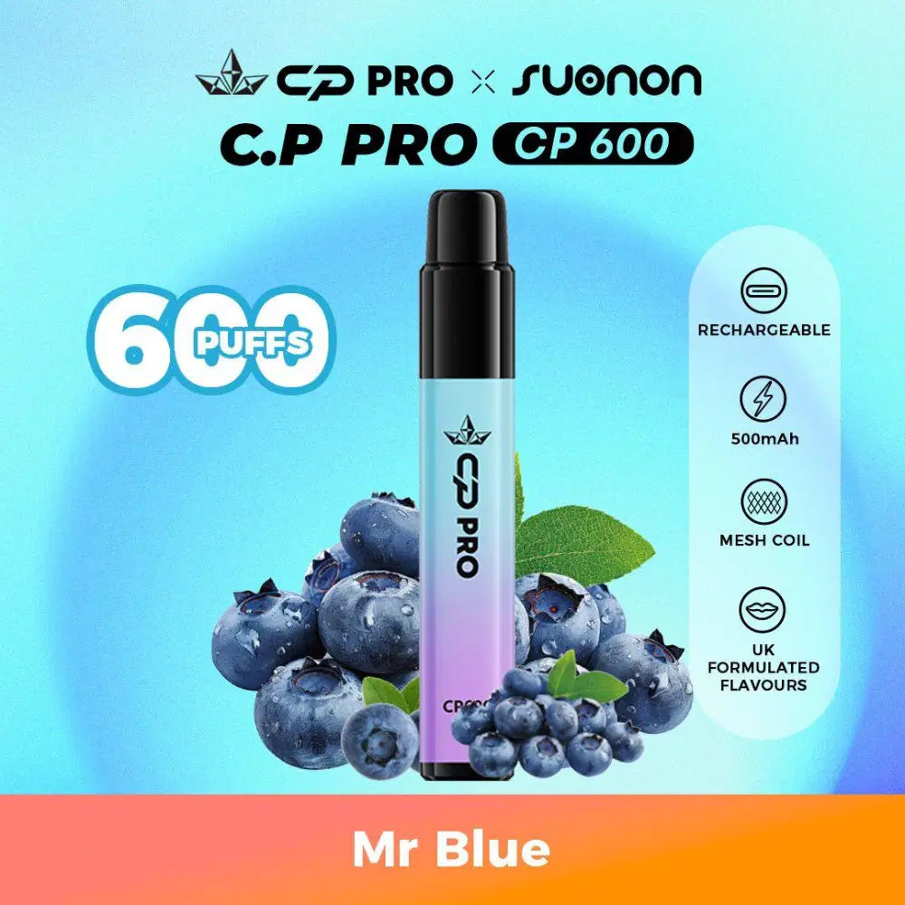 Cp Pro 600 Prefilled Pod Kit