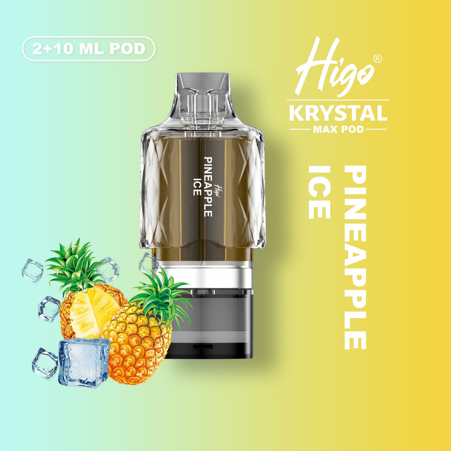 Higo Krystal Max 7500 Prefilled Pod Kit - Pineapple Ice