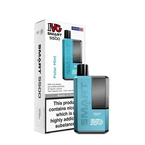 IVG Smart 5500 Puffs Refillable Rechargeable Disposable Vape Kit UNITY PACK IVG Smart 5500 Puffs Refillable Rechargeable Disposable Vape Kit UNITY PACK