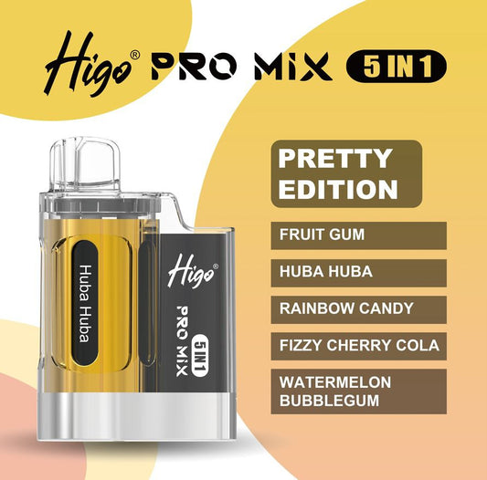 Higo Pro Mix 5 in 1 | 6666 puffs | Pretty Edition