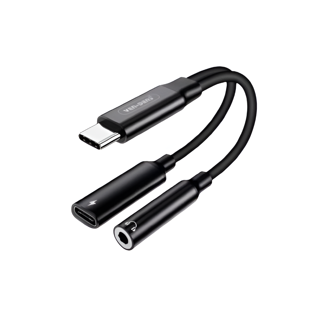 USB C to 3.5mm Headphone Adapter and Charger: Fast Charge and Audio Enhancement