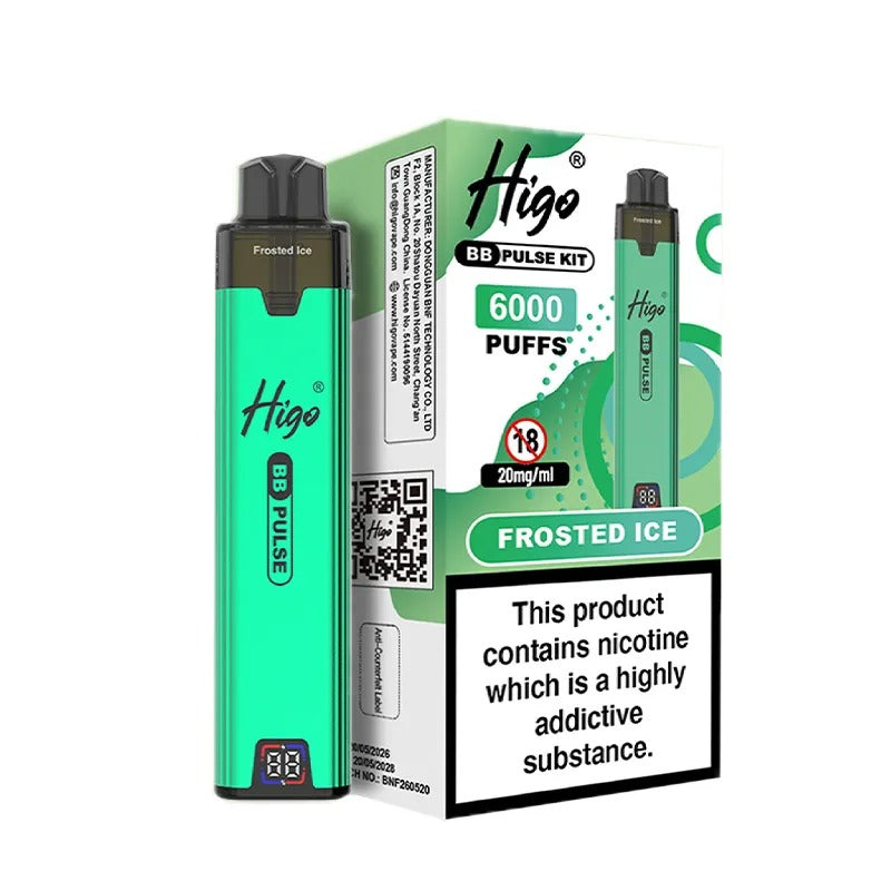Higo BB Pulse 6000 Vape Kit PACK of 5