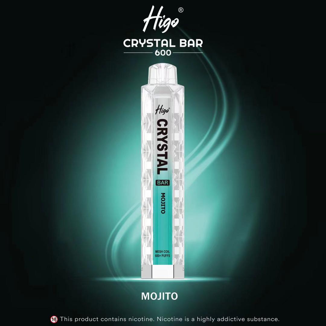 HIGO CRYSTAL 600 PUFFS DISPOSABLE VAPE