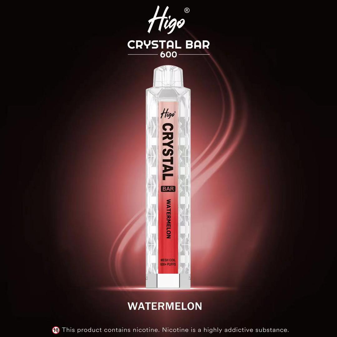 HIGO CRYSTAL 600 PUFFS DISPOSABLE VAPE