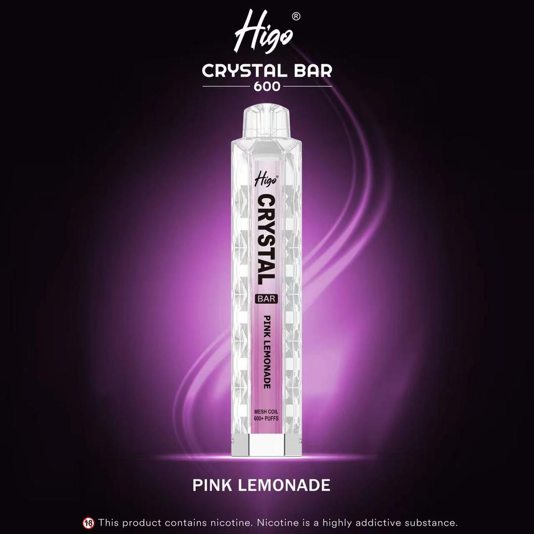 HIGO CRYSTAL 600 PUFFS DISPOSABLE VAPE