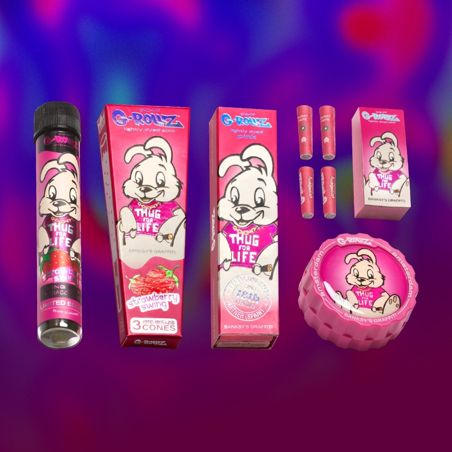 G Rollz Banksy's Graffiti Gift Box XS 'Thug for Life'