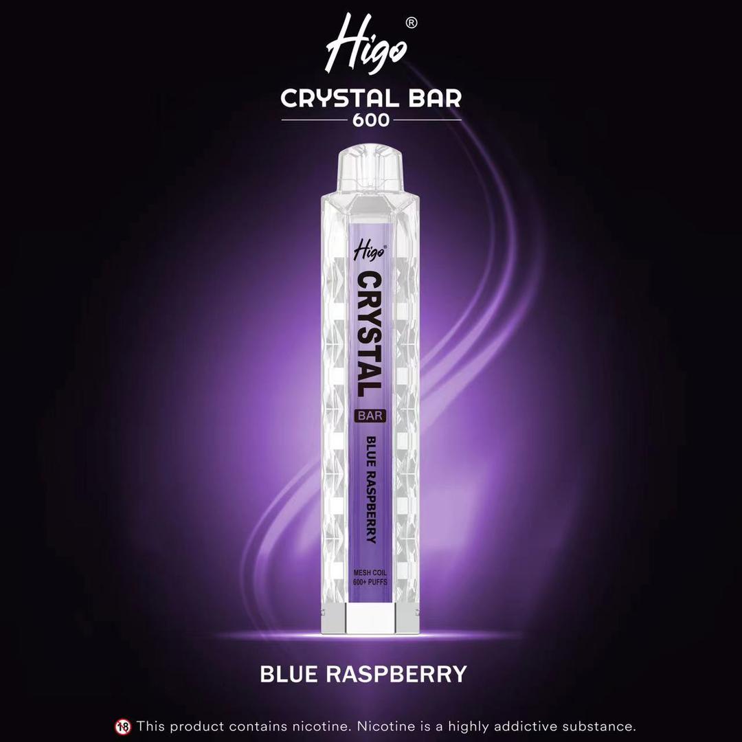 HIGO CRYSTAL 600 PUFFS DISPOSABLE VAPE