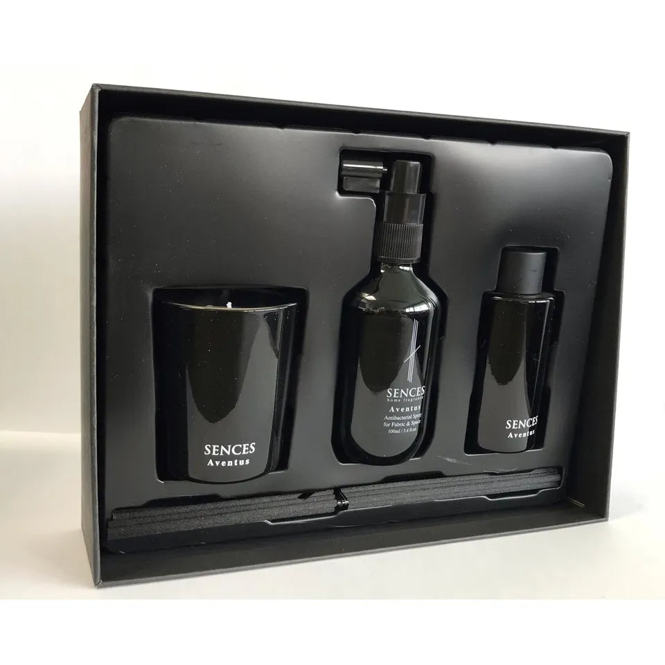 Senses Baltus Premium Luxury Gift Set 40ml Diffuser 65g Candle and Scented spray