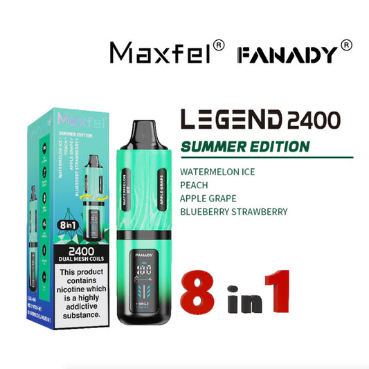 Maxfel Fanady Legend 2400 | 8 In 1 | Summer Edition