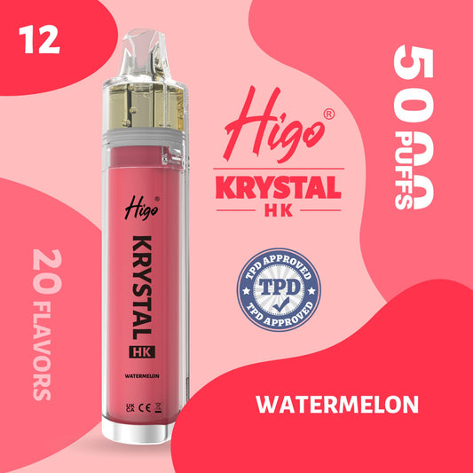 Higo Krystal HK 5000 puffs Vape - Watermelon